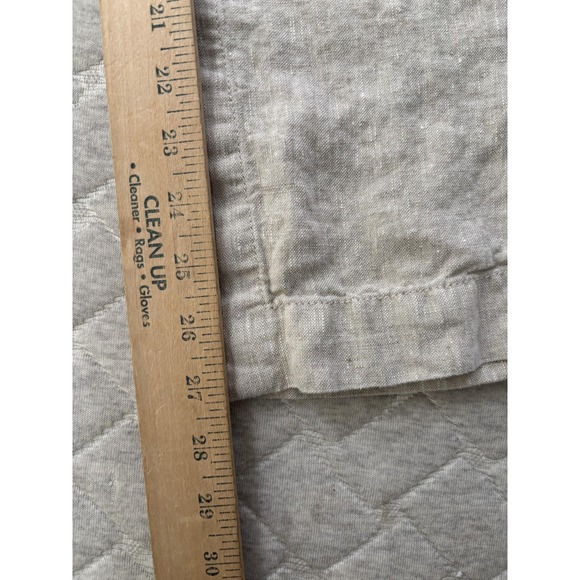 Athleta Pants Womens XS Beige 100% Linen Casual Relaxed Resortwear Atheltic - Picture 4 of 6